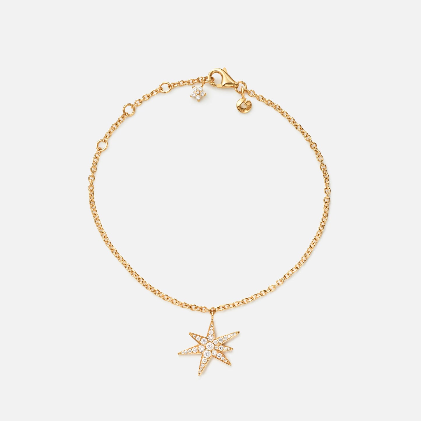 OLE LYNGGAARD COPENHAGEN - Funky stars armbånd medium