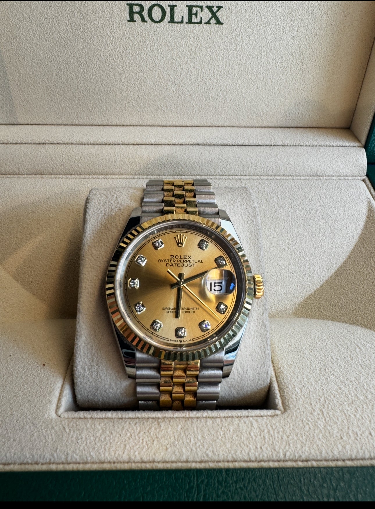 Rolex Datejust 36 mm. model 126233