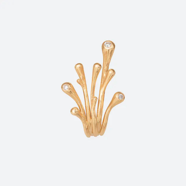 Ole Lynggaard - Boho øreclip - Lille - Guldsmed Edens