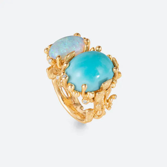 Ole Lynggaard - Boho ring dobbelt - Guldsmed Edens