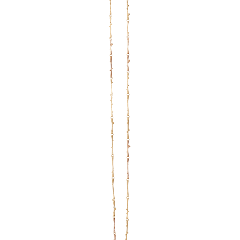 Ole Lynggaard - Nature Collier - 18 kt. rødguld m. brillanter - Guldsmed Edens