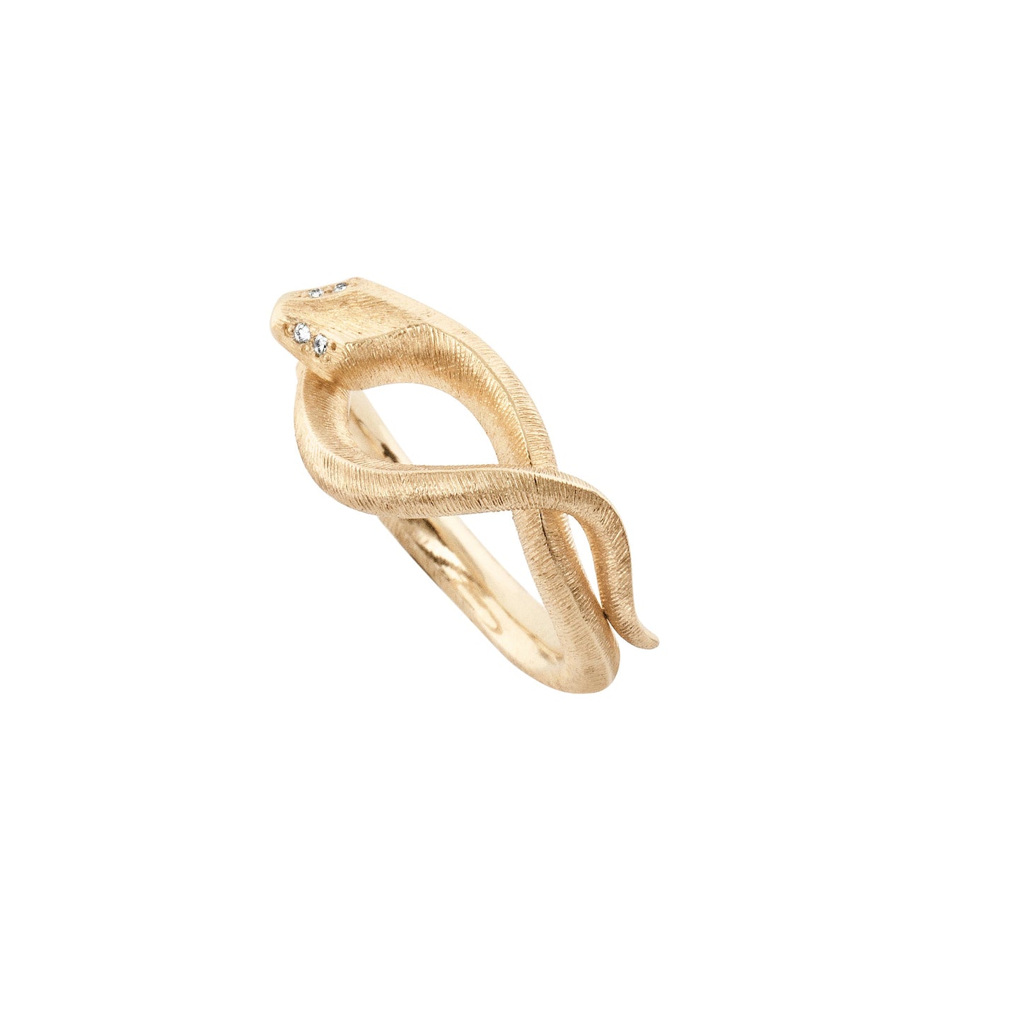 Ole Lynggaard - Snakes Ring Med Brillanter - Guldsmed Edens