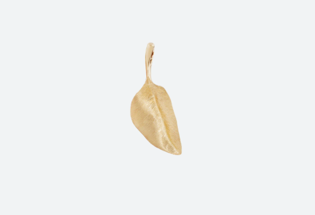 Ole Lynggaard - Leaves Vedhæng Guld - 3 cm - Guldsmed Edens