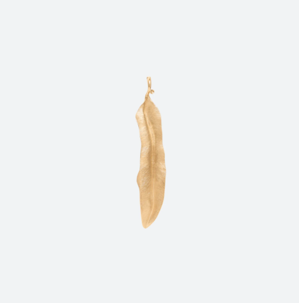 Ole Lynggaard - Leaves Vedhæng Guld - 4,5 cm - Guldsmed Edens