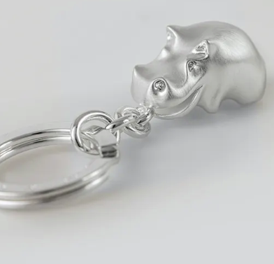 OLE LYNGGAARD COPENHAGEN - Flodhest nøglering