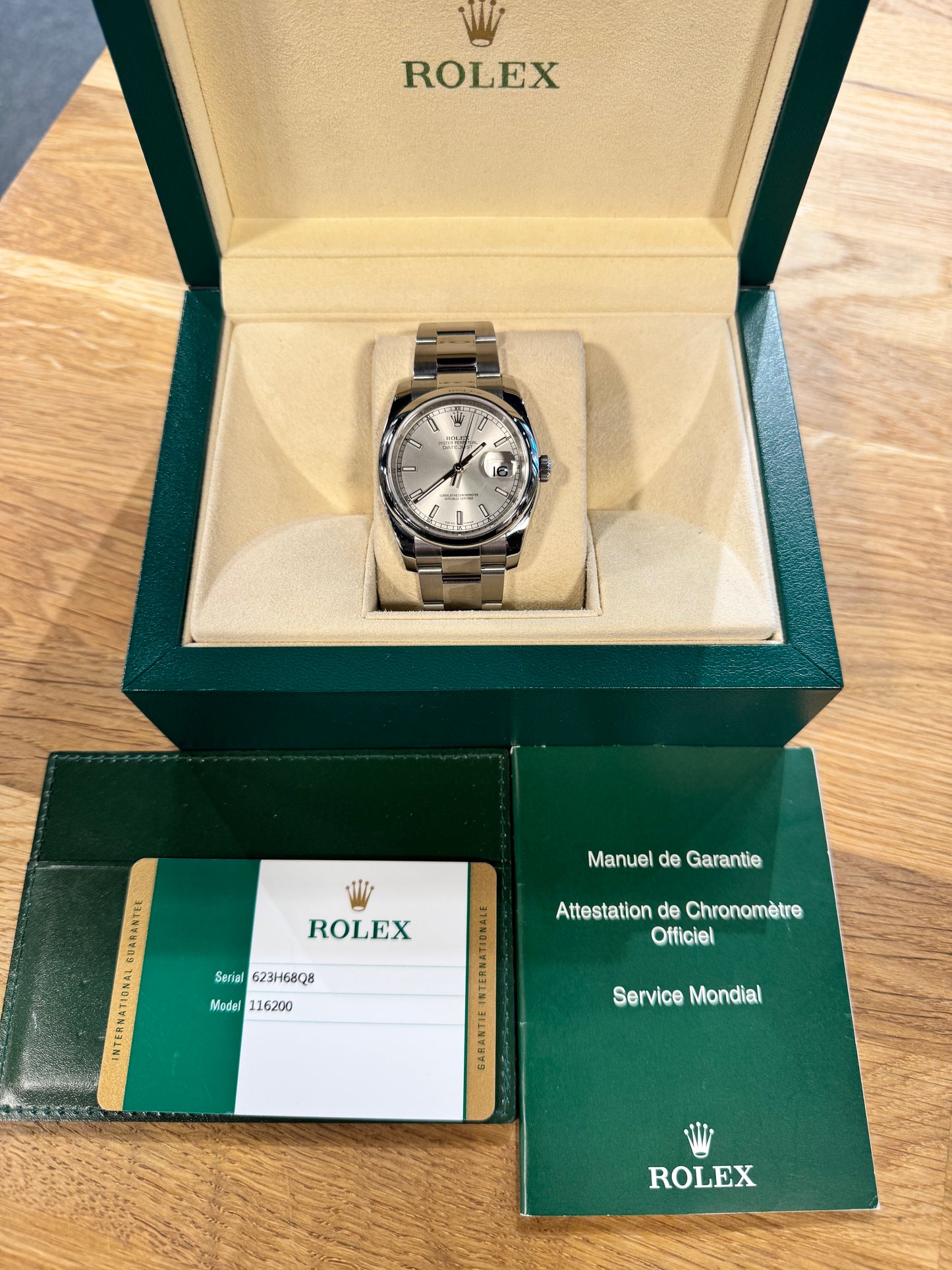 Rolex datejust 36 mm