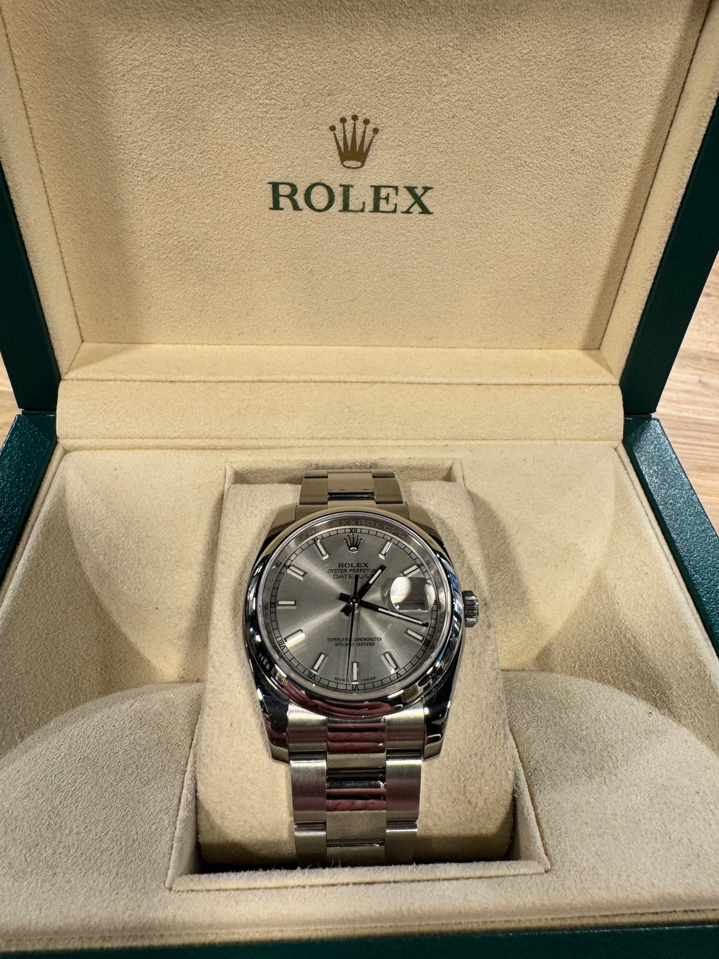 Rolex datejust 36 mm