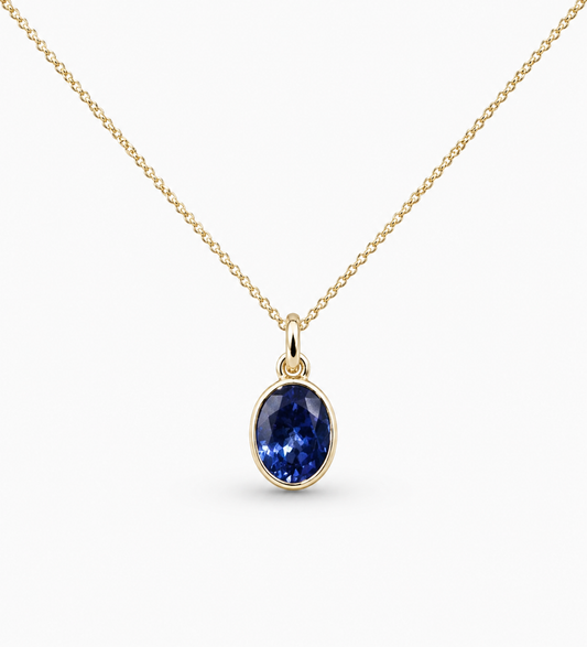Blå tanzanit 2,63 ct 💙 - Guldsmed Edens