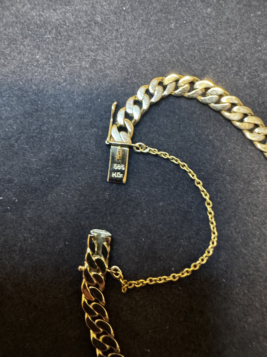 14 kt Panser armbånd 14,5 g