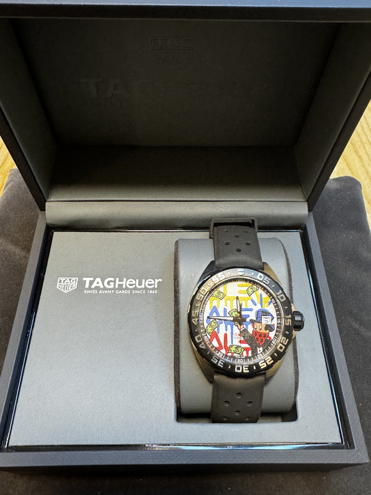 Tag Heuer Formula Special Edition Alec Monopoly fra 2019