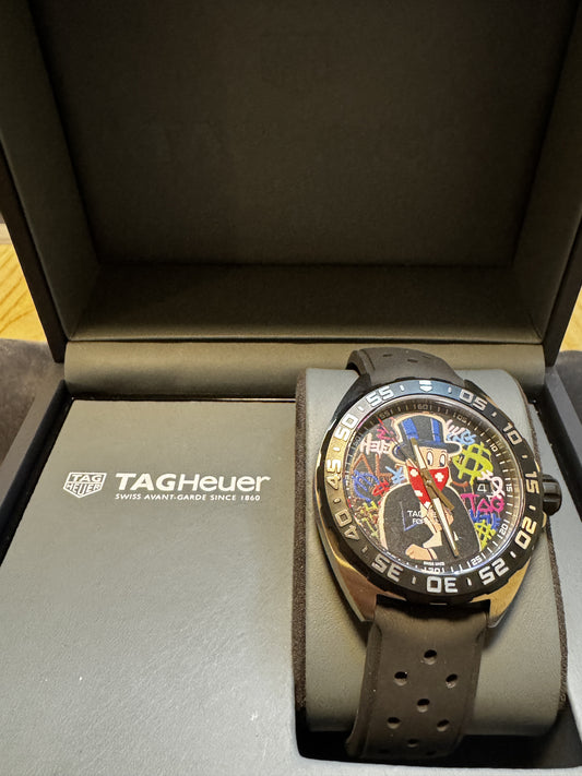 Tag Heuer Formula Special Edition Alec Monopoly fra 2017