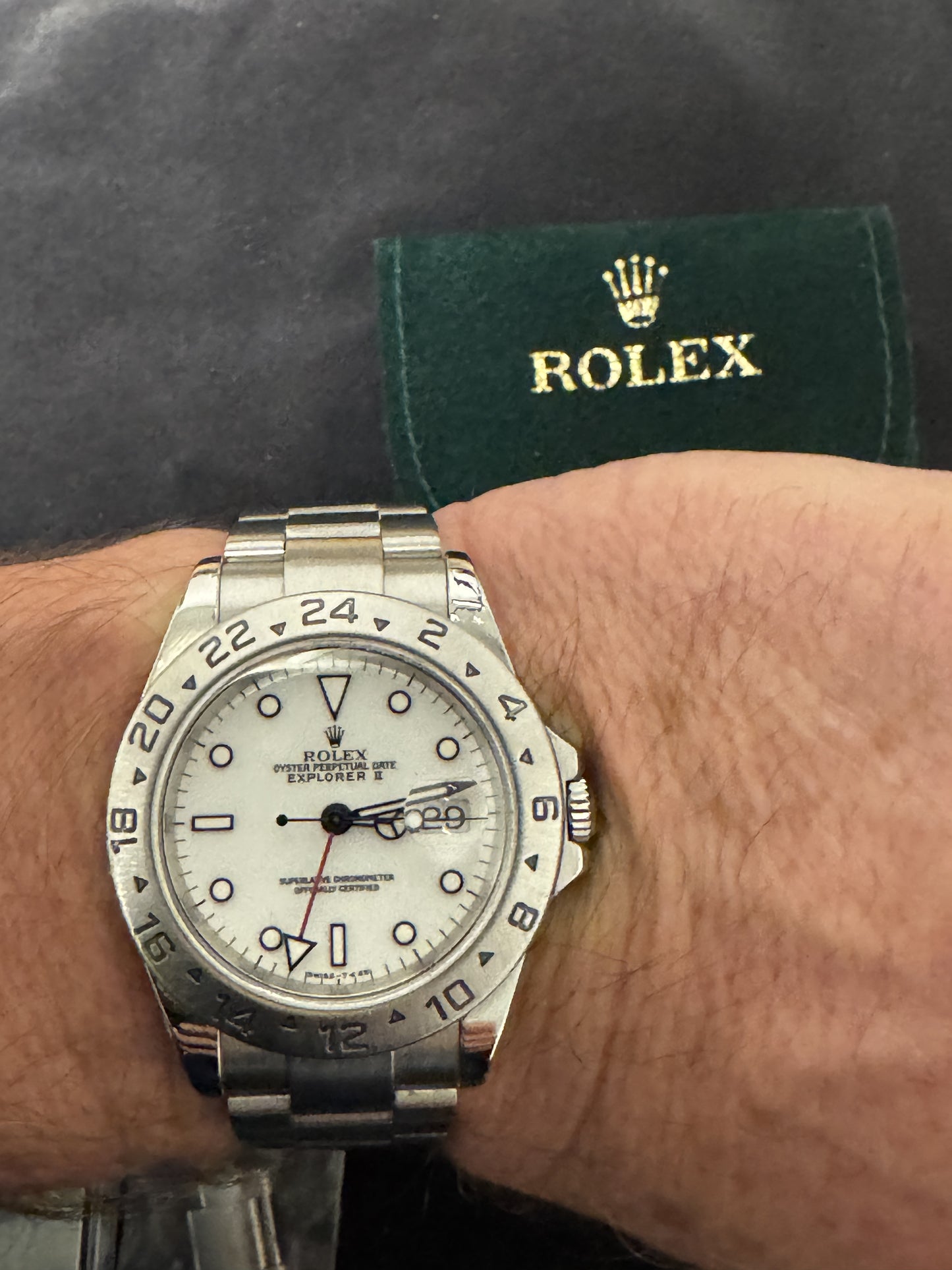 Rolex Explorer II fra 2002
