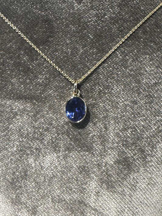 Blå tanzanit 2,63 ct 💙 - Guldsmed Edens