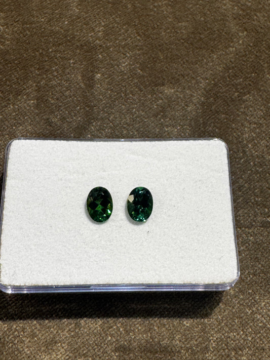 Grøn turmalin – facetslebet 💚 - Guldsmed Edens