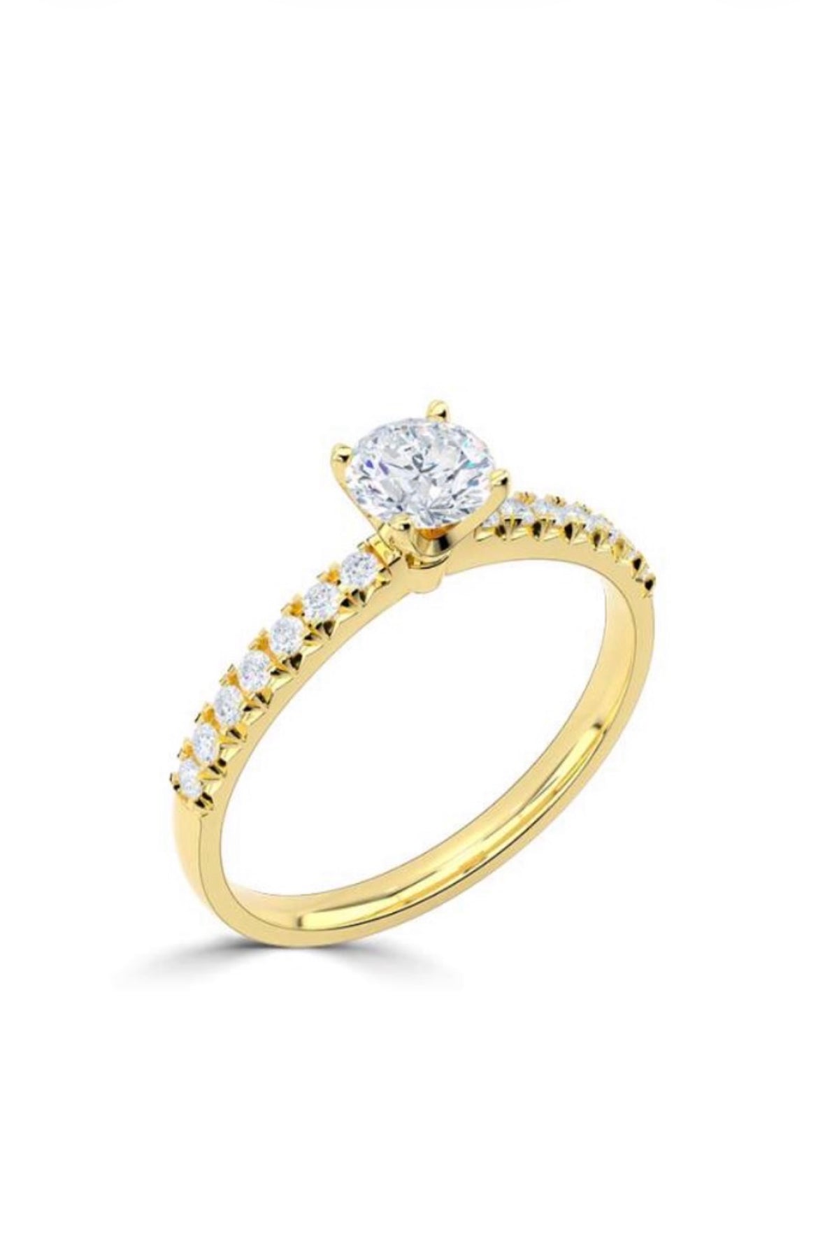 Solitaire frierring – eksempel