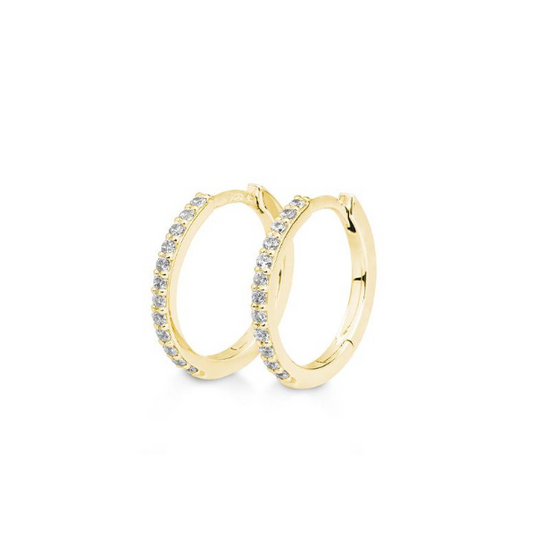Hoops med diamanter – 0,24 ct - Guldsmed Edens