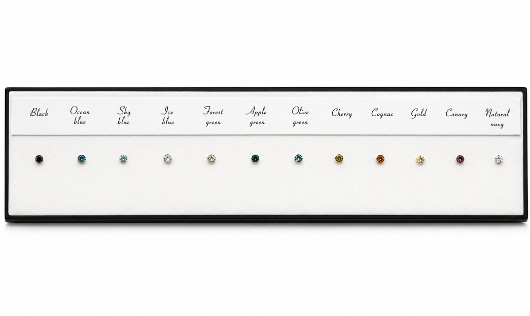 Farvede diamanter - Guldsmed Edens