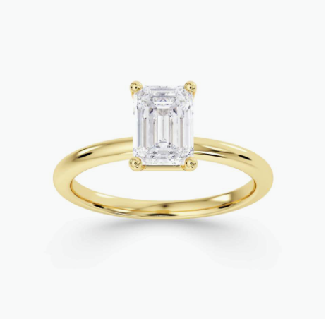 FRIERRING I 14 KT GULD – 1,50 CT LAB GROWN DIAMANT - Guldsmed Edens