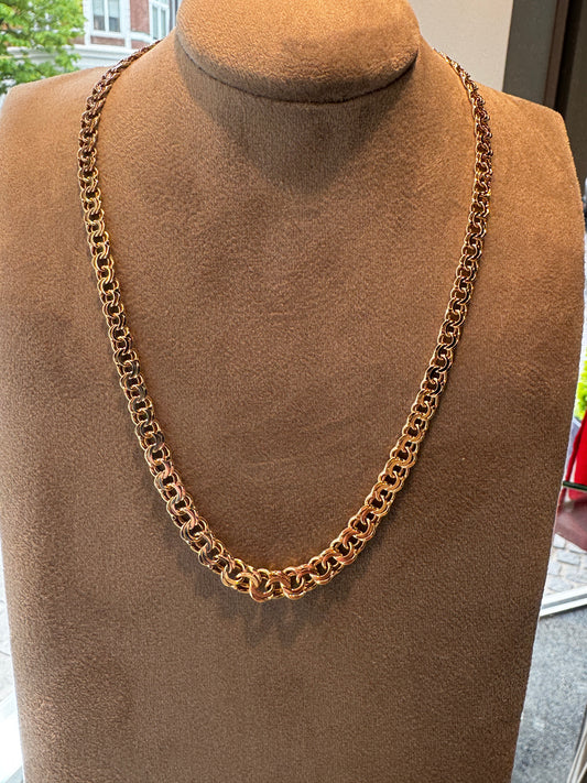 Vintage Bismark collier i 14 kt guld - Guldsmed Edens